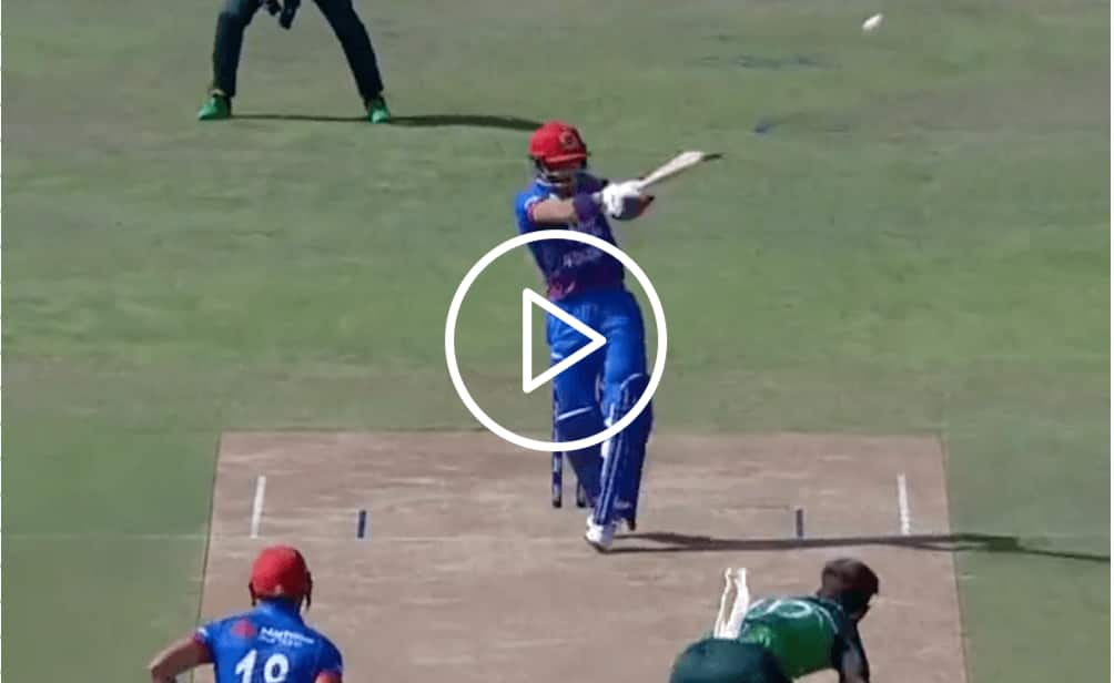 [Watch] 6, 4, 4 ! Rahmanullah Gurbaz Brutally Hammers Shaheen Afridi in 2nd ODI